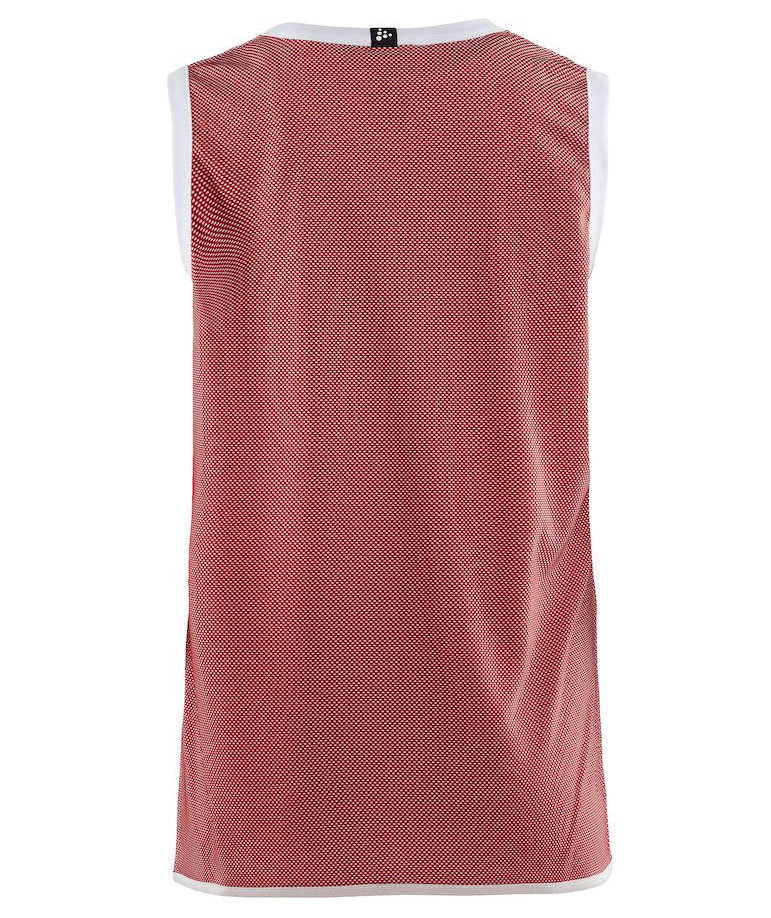 Craft Progress Reversible Basket tank top for kids, Bright red/white, large image number 2