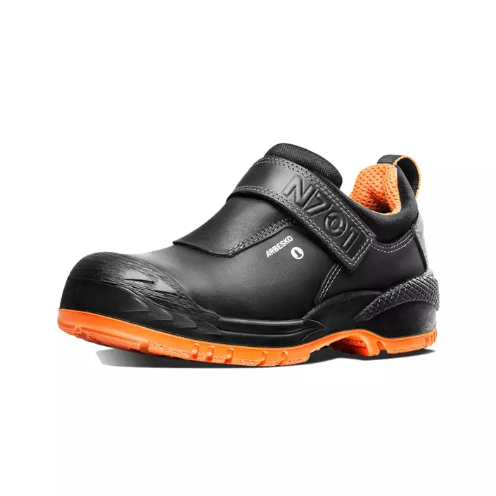 Arbesko 701 safety shoes S3, Black/Orange, large image number 0