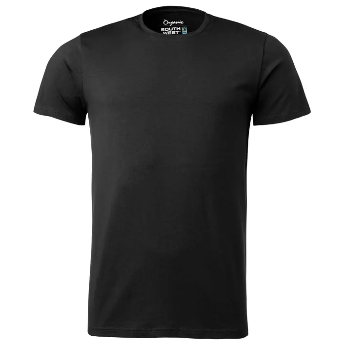 South West Norman ekologisk T-shirt, Svart, large image number 0