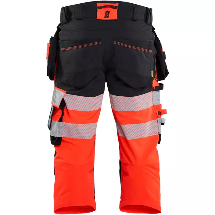 Blåkläder 3/4-Handwerkerhose full stretch, Hi-Vis rot/schwarz, large image number 1