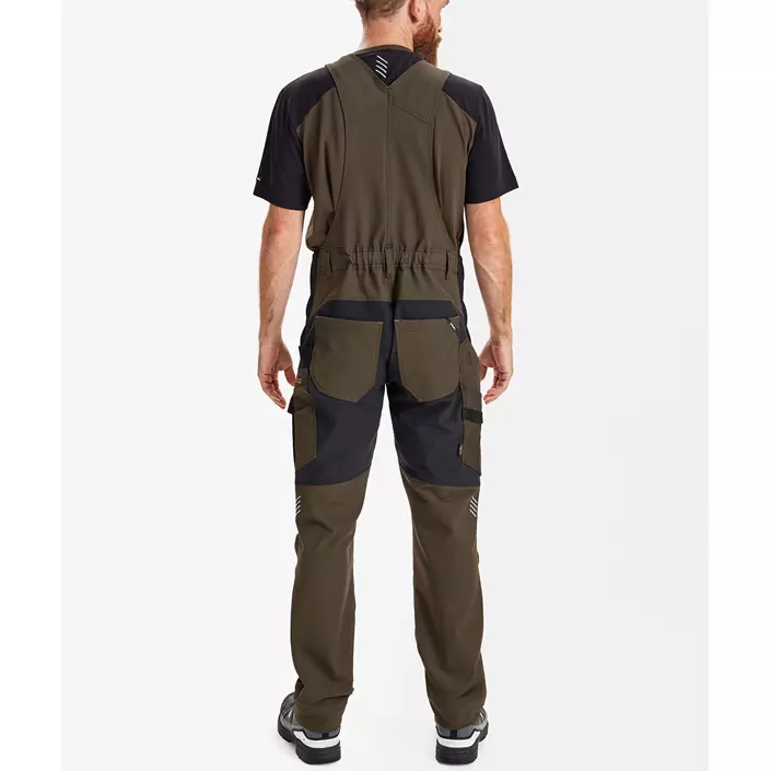 Engel Entire overalls full stretch, Forest Green/Black, large image number 4