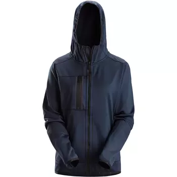 Snickers AllroundWork women's fleece hoodie 8057, Navy