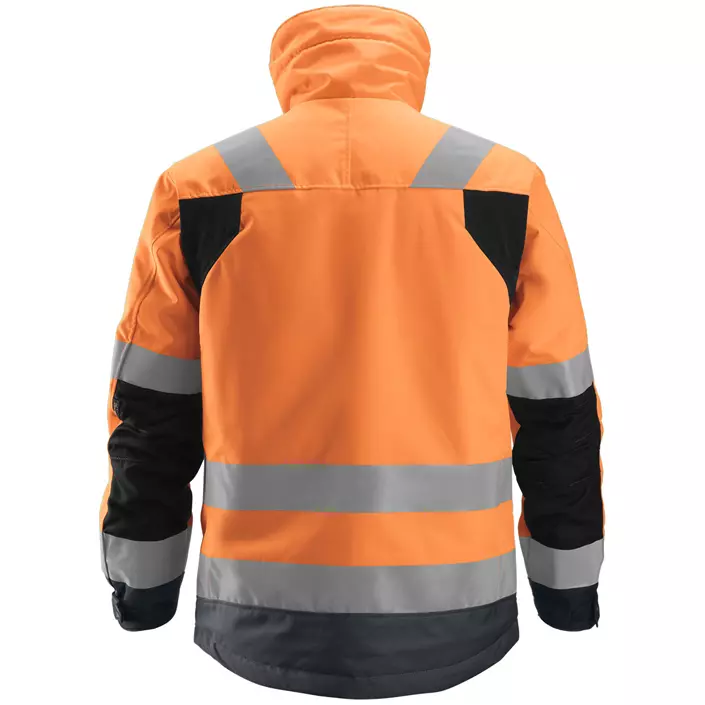 Snickers AllroundWork 37.5® winter jacket 1130, Hi-Vis Orange/Steel Grey, large image number 2