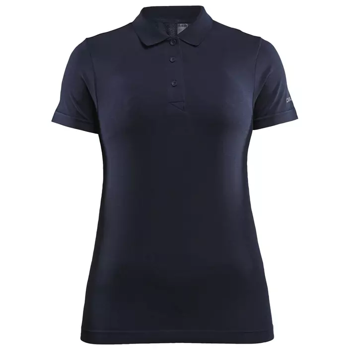 Craft ADV dame polo T-skjorte, Navy, large image number 0