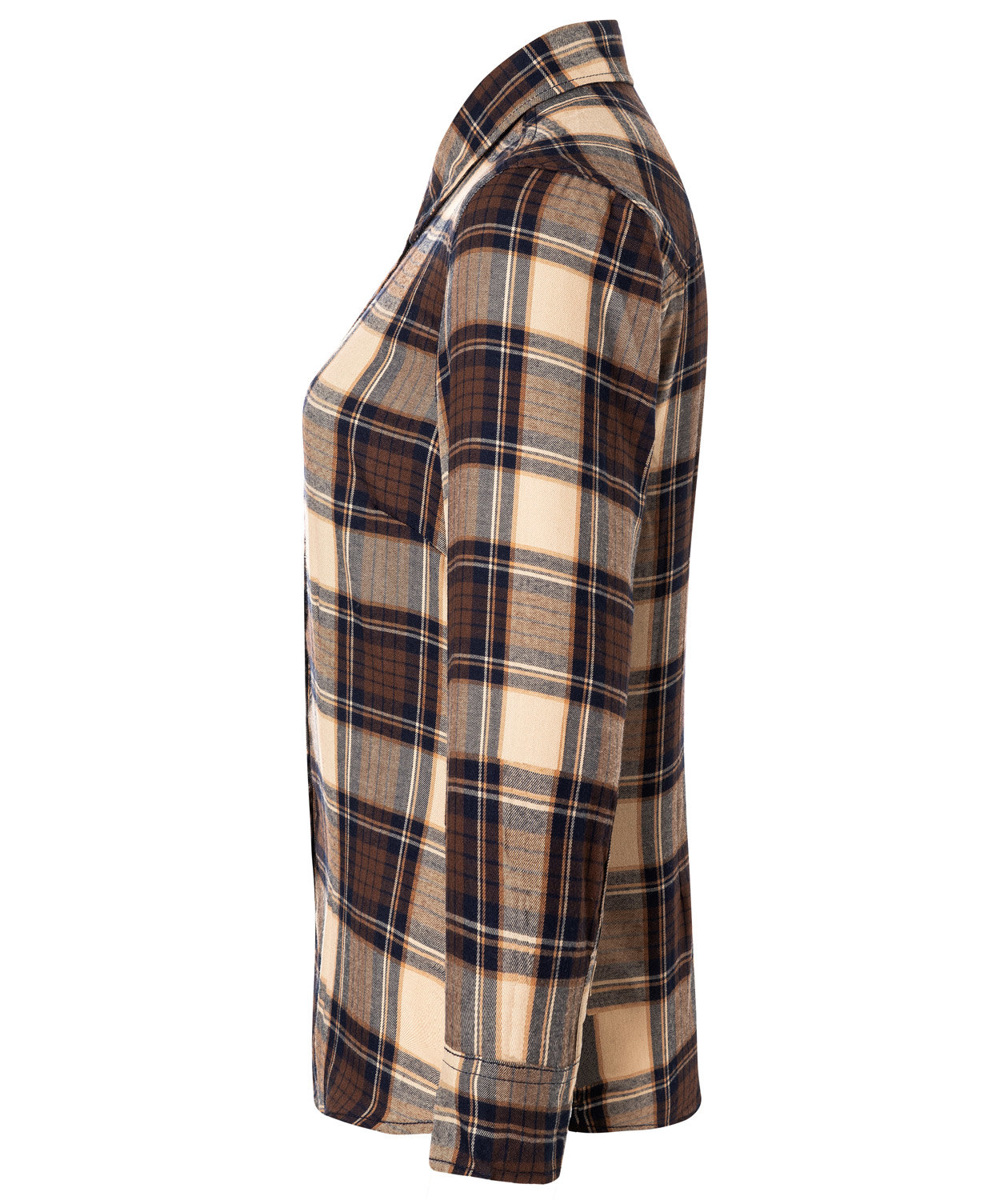 Karlowsky Essential Urban-Style Slim fit dameskjorte, Sahara, large image number 3