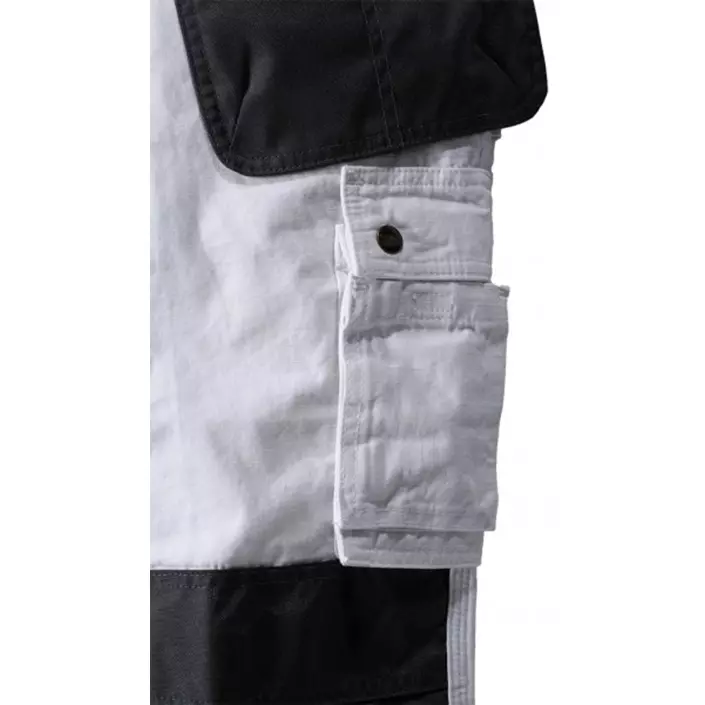 Carhartt piratbukse / knickers Multi Pocket ribstopp, Hvit, large image number 3