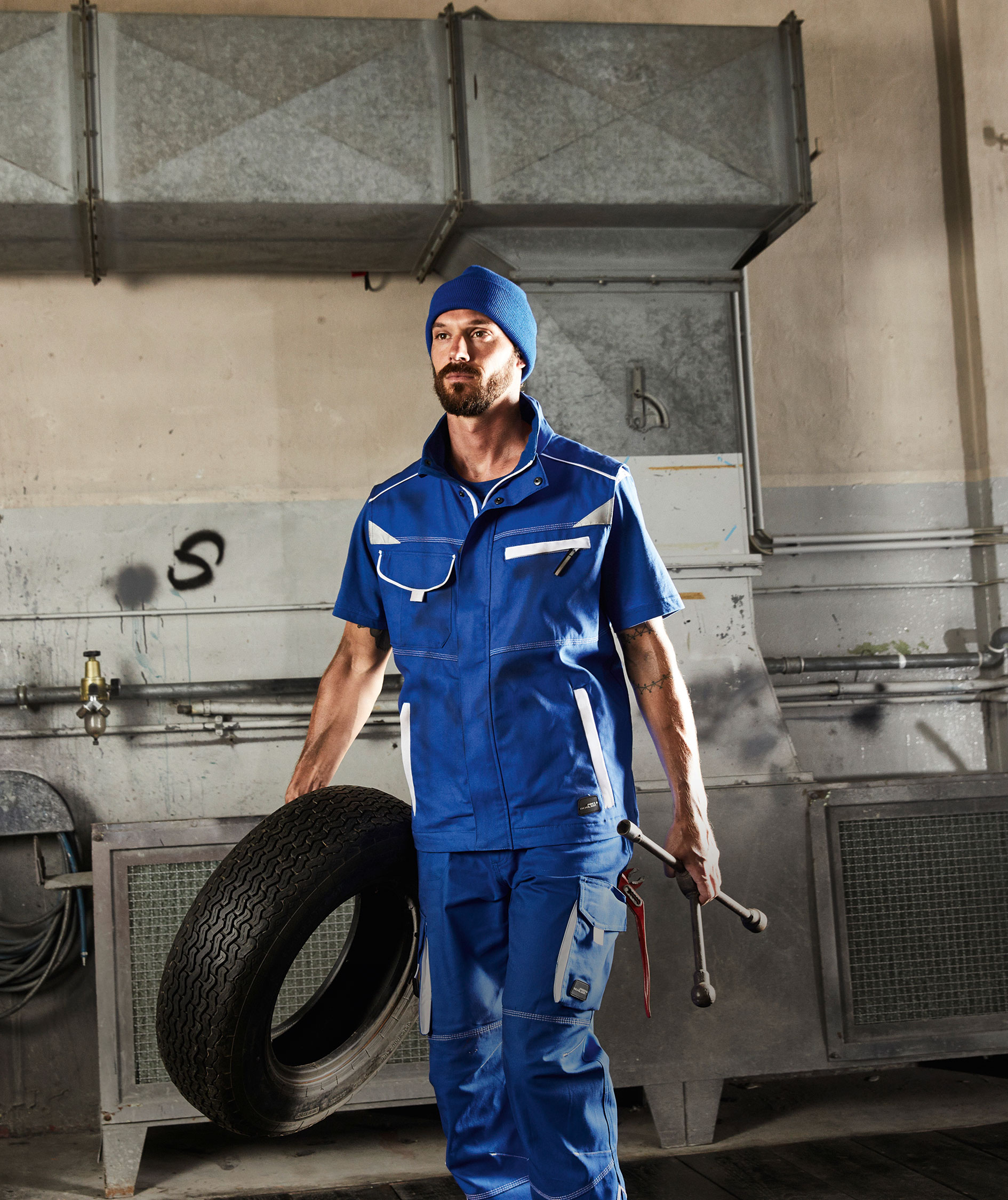 Myrtle Beach knitted hat, Royal Blue