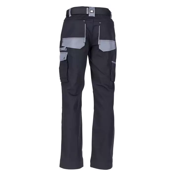 Kramp Original work trousers with belt, Black/Grey, large image number 1