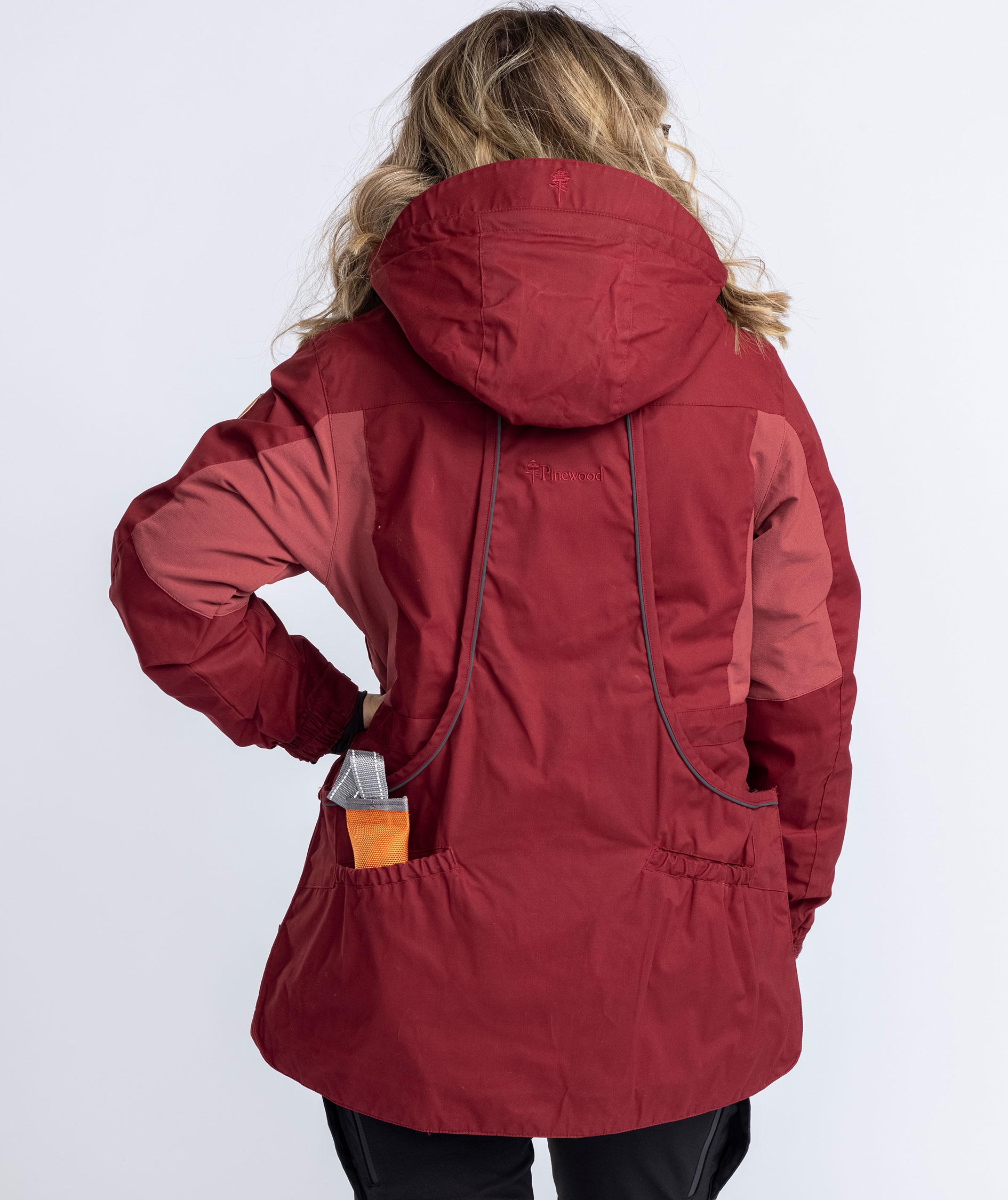 Pinewood&nbsp;Dog Sports Trainer Extreme damejakke, Dark Tomato/Dark Red, large image number 3