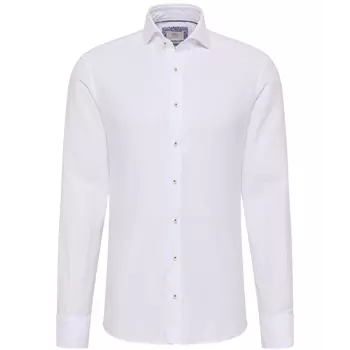 Eterna Soft Tailoring Twill Slim fit Hemd, White