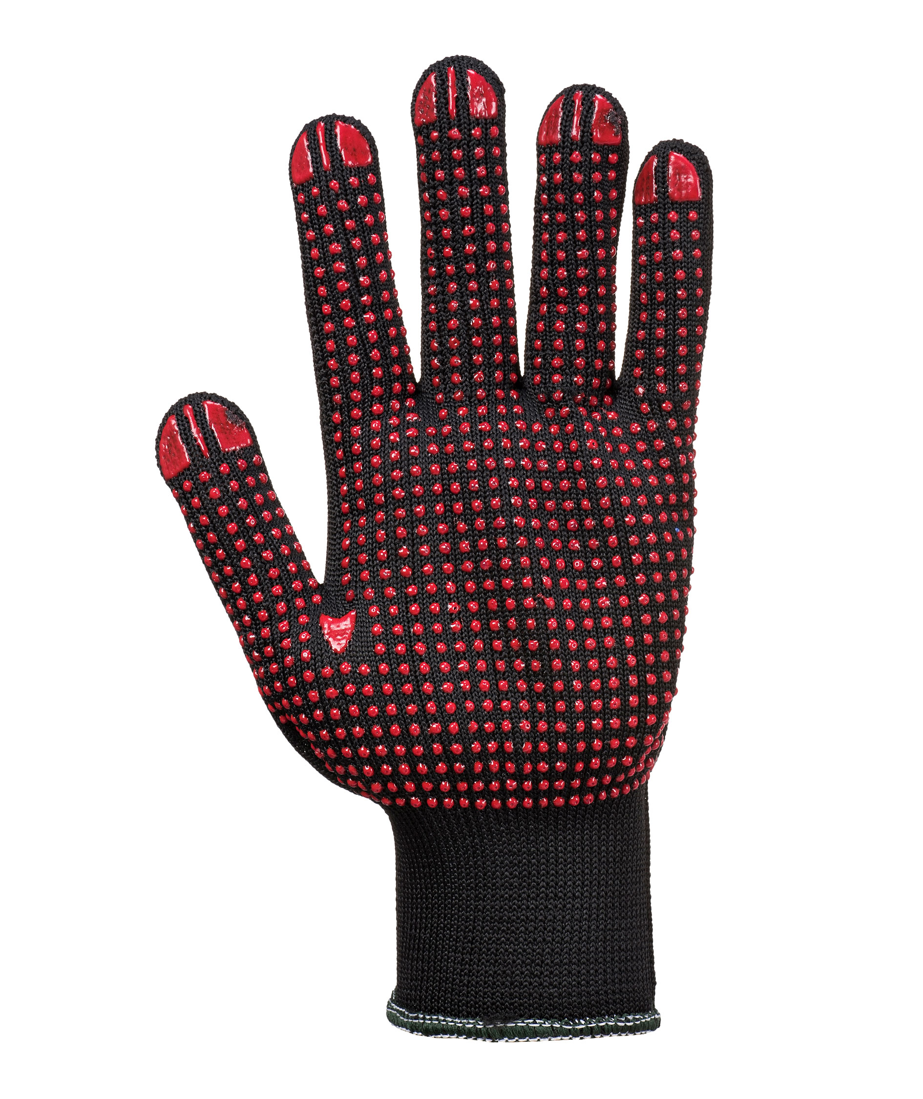 Portwest A110 Polka Dot work gloves, Black, large image number 2