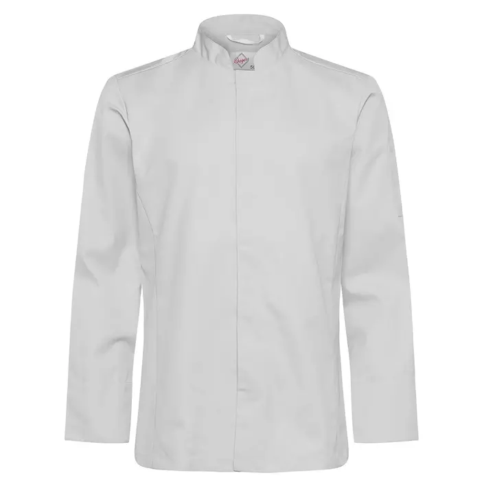 Segers slim fit chefs shirt, Light Grey, large image number 0