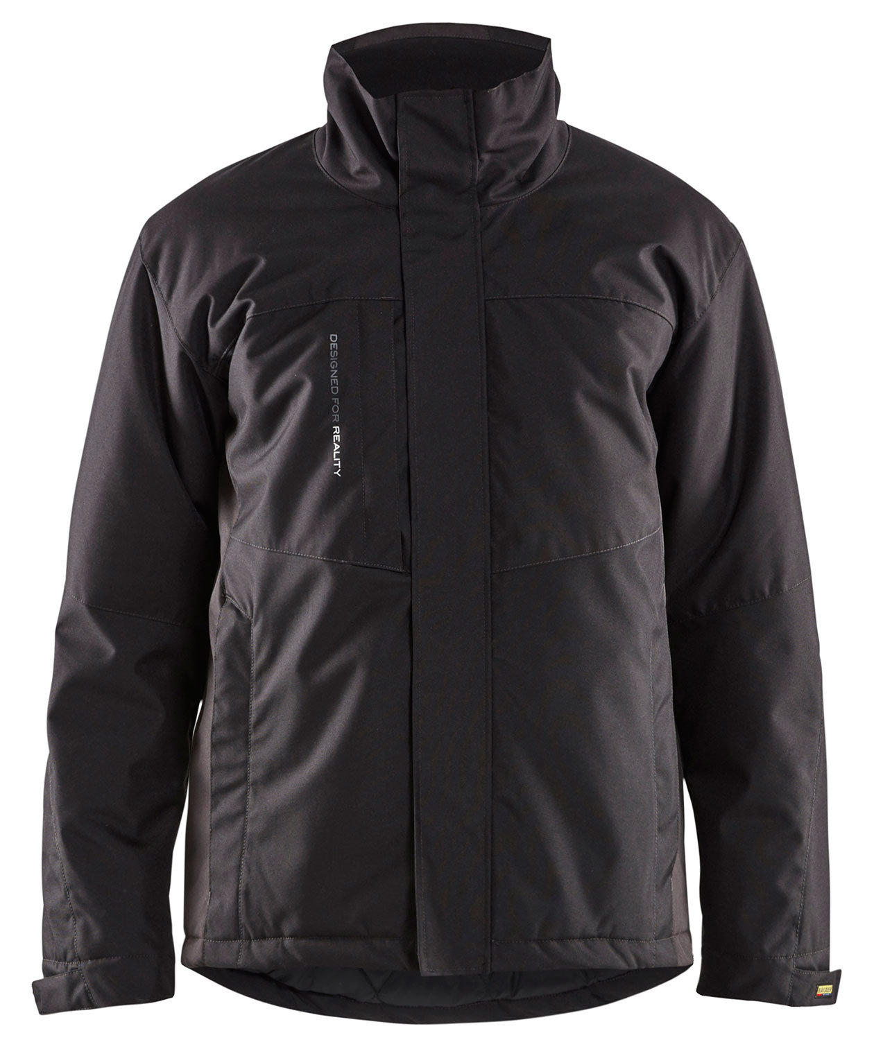 Bl&aring;kl&auml;der vinterjakke, Svart/M&oslash;rkegr&aring;, Svart/M&oslash;rkegr&aring;, large image number 0