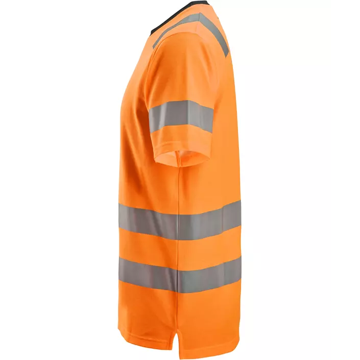 Snickers T-shirt 2536, Varsel Orange, large image number 3
