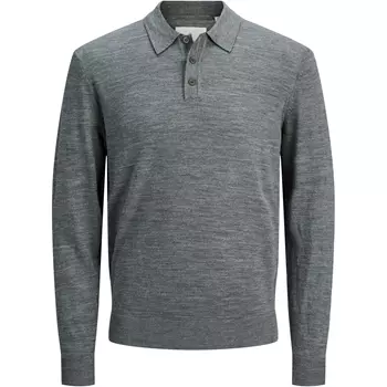 Jack & Jones Premium JPRBLAMERINO stickad tröja med merinoull