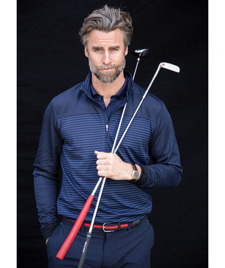 Cutter & Buck Traverse Half Zip, Dark navy, large image number 4