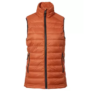 South West Amy quilt women's vest, Dark-orange