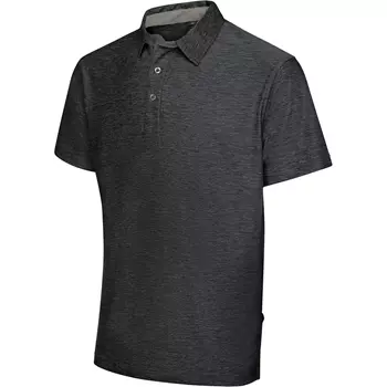 Pitch Stone polo shirt, Black melange