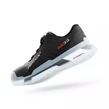 Airtox RS33 vernesko S7S, Svart/Hvit