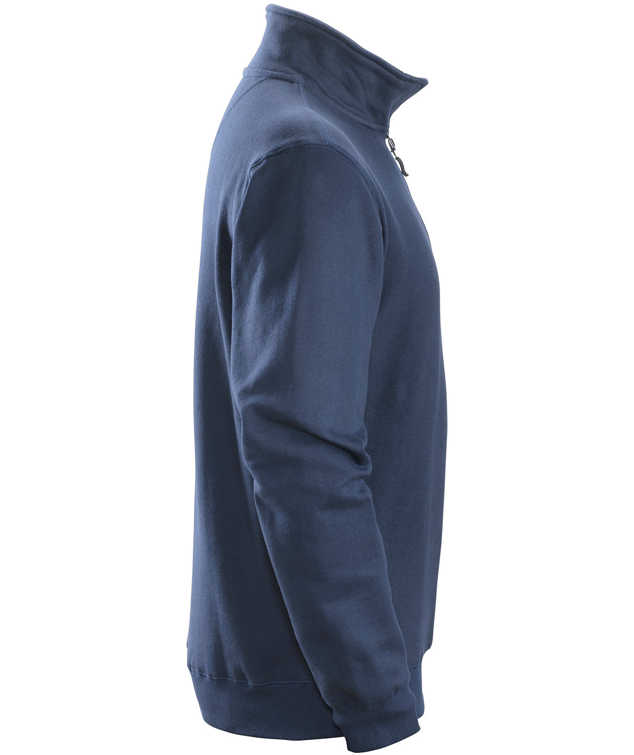 Snickers sweatshirt med kort lynl&aring;s 2818, Marine, large image number 3