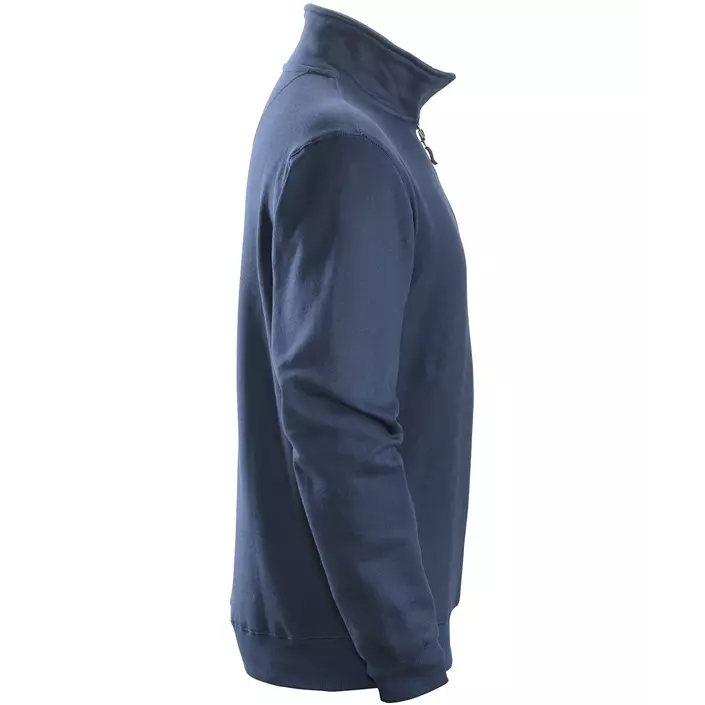 Snickers ½ zip sweatshirt 2818, Marine Blue, large image number 3