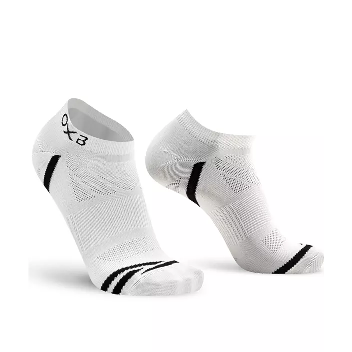 Oxyburn Everyday 2-pack ankle socks, White/Black, large image number 0
