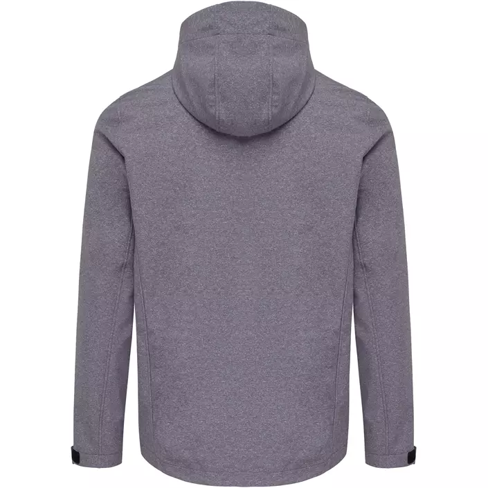 Iqoniq Makalu softshelljacka, Vulcano Heather Grey, large image number 2