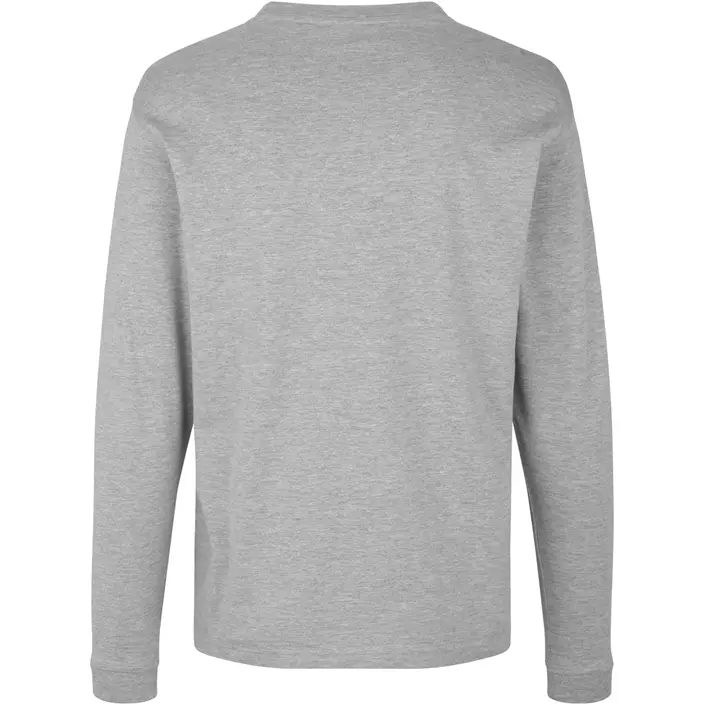 ID PRO Wear langärmliges T-Shirt, Grau Melange, large image number 1