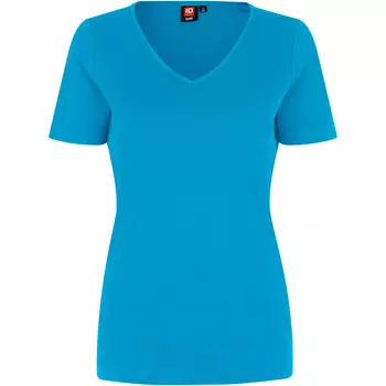 ID Interlock women's T-shirt, Turquoise