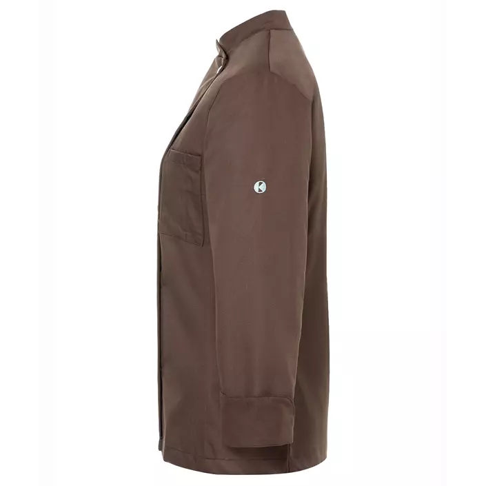 Karlowsky Larissa women's chef's jacket, Light Brown, large image number 3