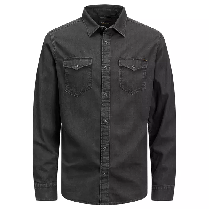 Jack & Jones JJESHERIDAN Slim fit shirt, Black Denim, large image number 0