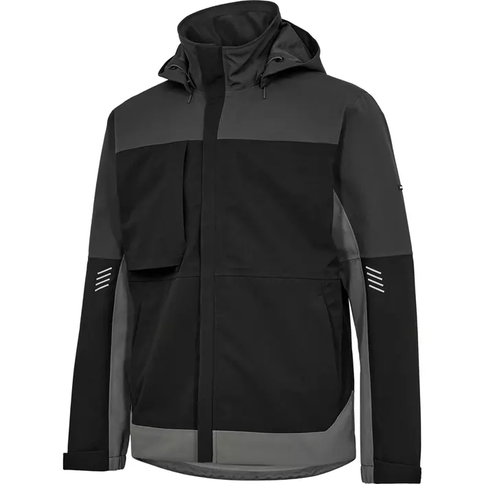 Engel Entire skaljakke, Black/Anthracite Grey, large image number 5