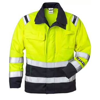 Fristads Flamestat women's jacket 4275, Hi-vis Yellow/Marine