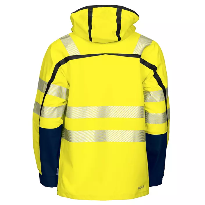 ProJob work jacket 6417, Yellow/Marine, large image number 2