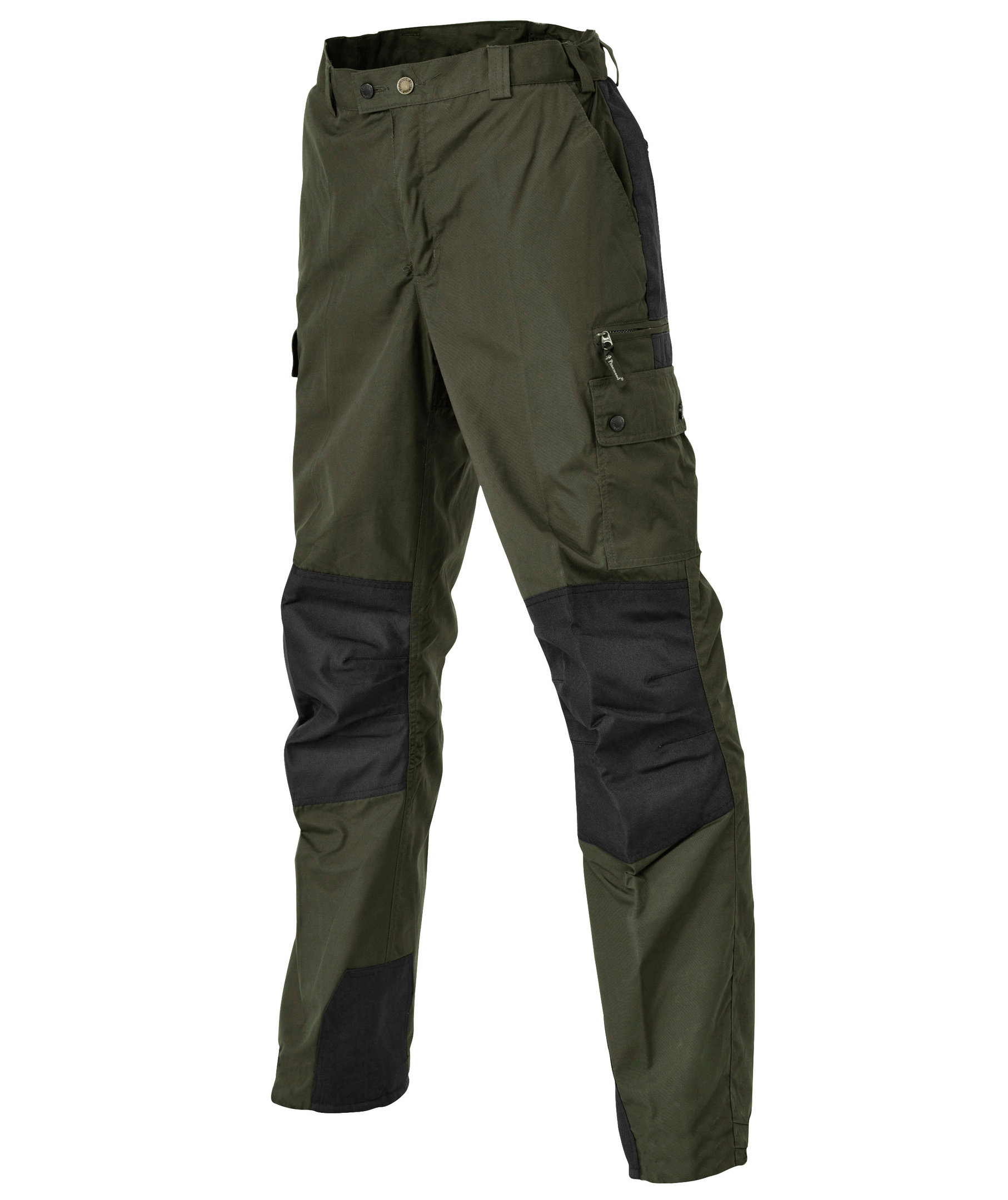 Pinewood Lappland fritidsbukser til b&oslash;rn, Mosgr&oslash;n/Sort, Mosgr&oslash;n/Sort, swatch