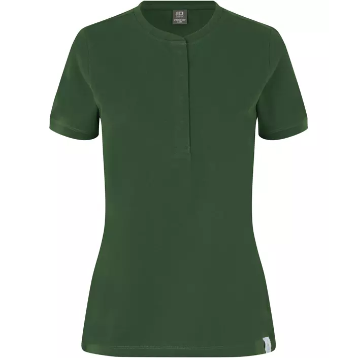 ID PRO wear CARE women’s polo shirt, Bottle Green, large image number 0