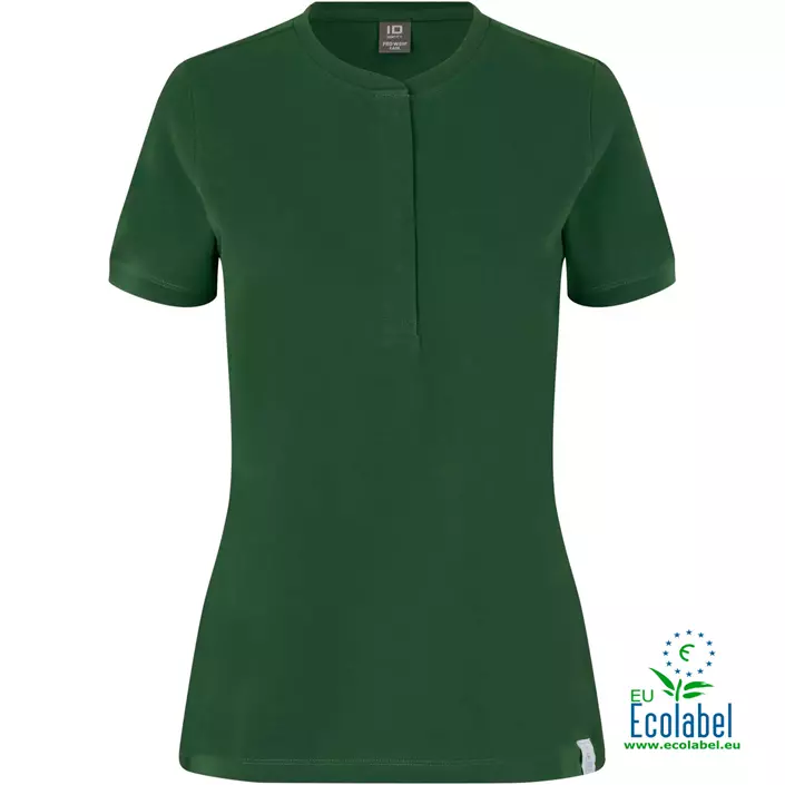 ID PRO wear CARE dame poloshirt, Flaskegrøn, large image number 0