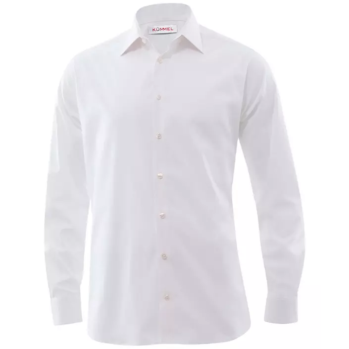 Kümmel München Slim fit skjorta med extra ärmlängd, Vit, large image number 0