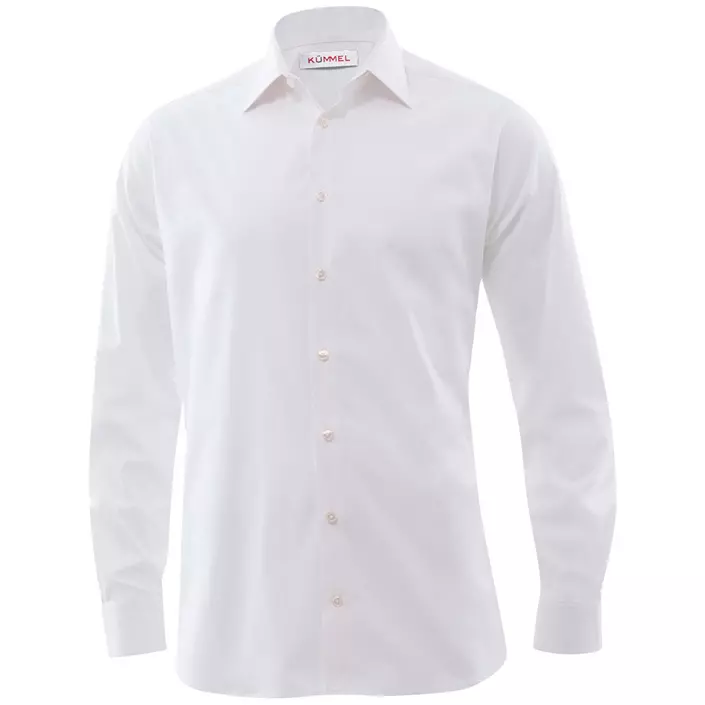 Kümmel München Slim fit shirt with extra sleeve-length, White, large image number 0