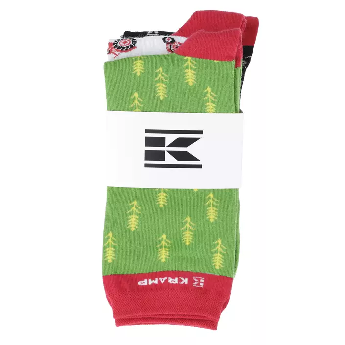 Kramp Fun 3-pak socks, Multi-colored, large image number 0