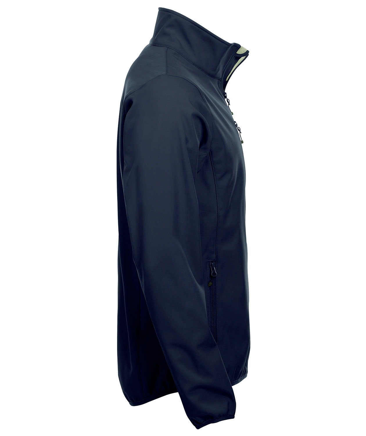 Clique Basic softshelljacka, M&ouml;rk marinbl&aring;, large image number 5