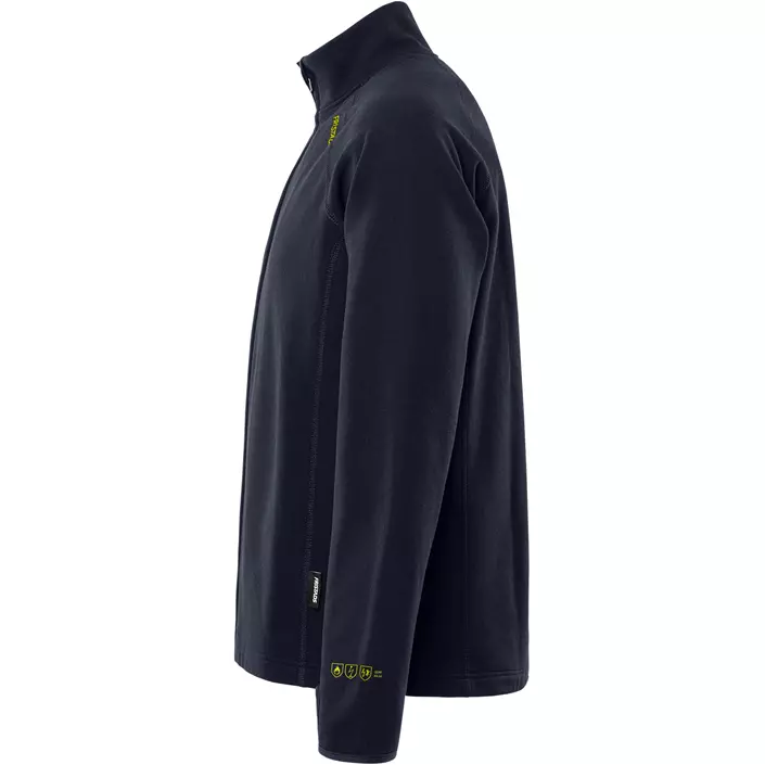 Fristads Flamestat cardigan 7044 MFRN, Mørk Marine, large image number 3