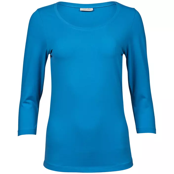 Tee Jays women's 3/4 sleeve T-shirt, Azure, large image number 0