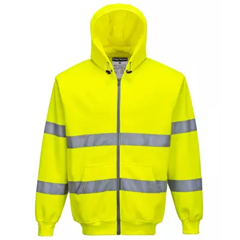 Portwest hoodie, Hi-Vis Yellow