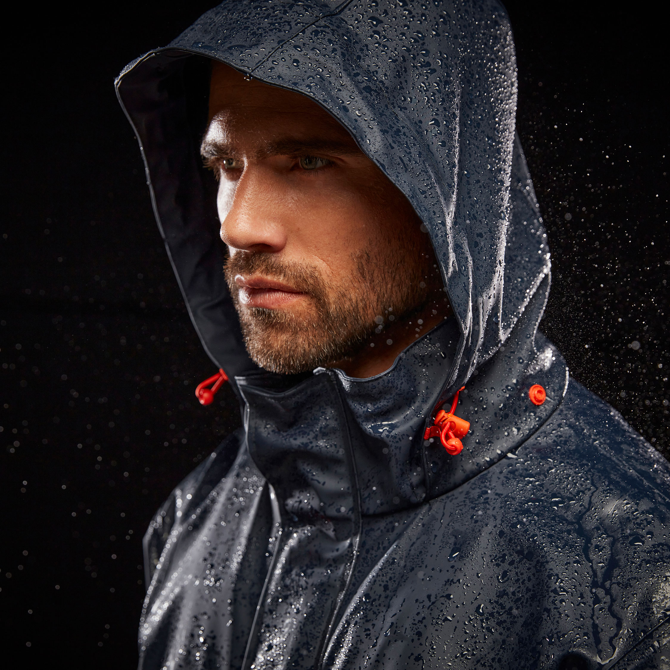 Helly Hansen Gale regnjacka, Navy, large image number 2