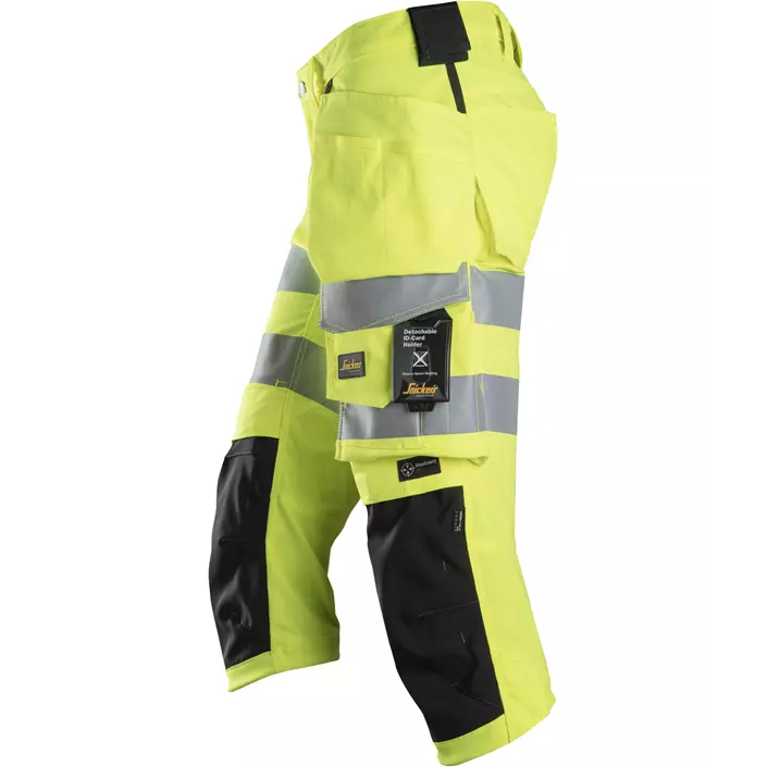 Snickers craftsman knickers, Hi-vis Yellow/Black, large image number 3