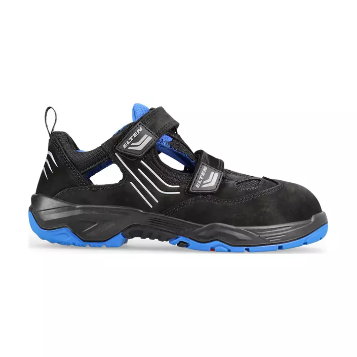 2nd quality product Elten Ambition blue easy safety sandals S1, Black, large image number 0