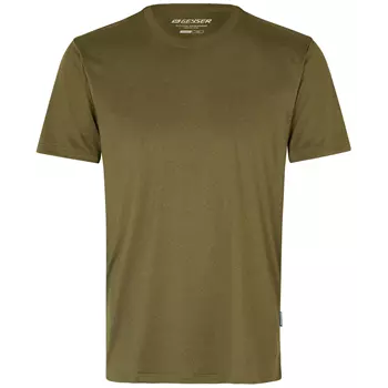 GEYSER Essential interlock T-skjorte, Olivengrønn