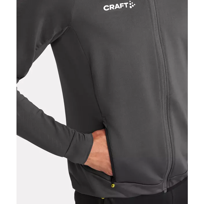 Craft Extend hoodie with zipper, Asphalt, large image number 4