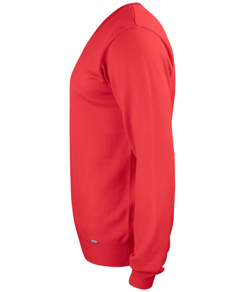 Cutter & Buck Everett sweatshirt with merino wool, Red, large image number 3